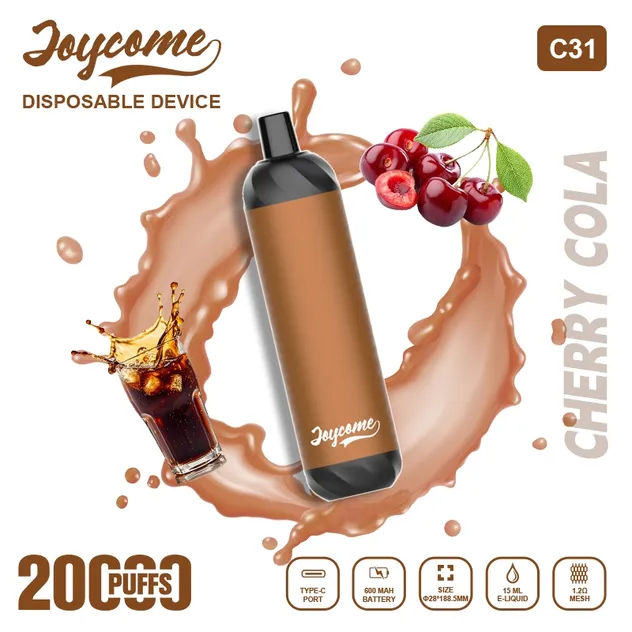 Boasting up to 20K Puff Counts, Joycome C31 Adopts Mesh Coil to Bring Every Vaper Stable and Smooth Electronic Vape Flavor All Day Long.