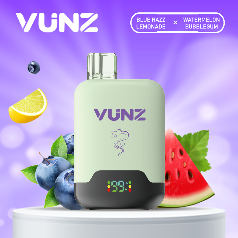 Vunz Rechargeable Disposable Vape Tornado Dual Flavor Vaper 60000 Puff 60K 50K Piece Vape 2 in 1 Smoke Vaping OEM E Cigarette Wholesale Vape Manufacturer