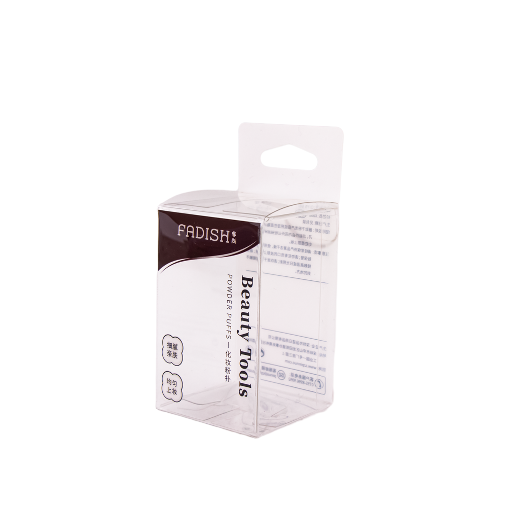 Optimized Foldable Flat-Pack Box for Premium Household Items Including Powder Puffs