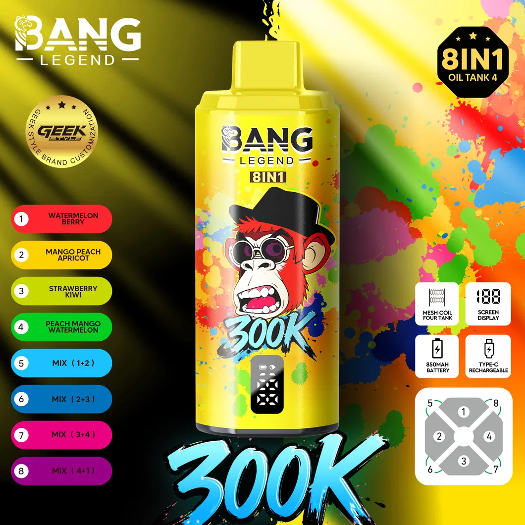 Bang Legend 300K Vape Colors