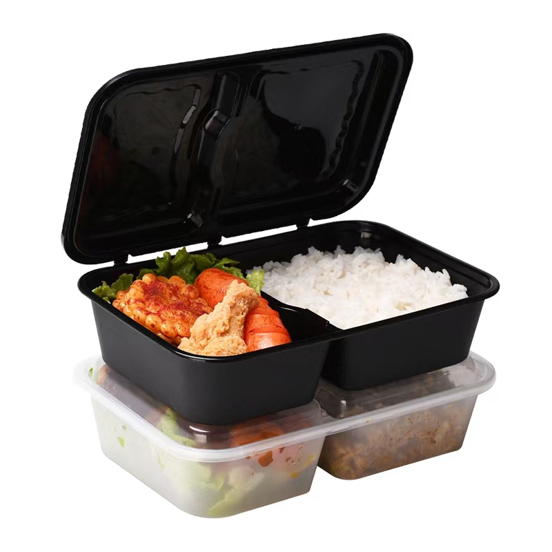 Transparent Disposable Food Box High Temperature Resistant PP Plastic Essential for Catering Packaging