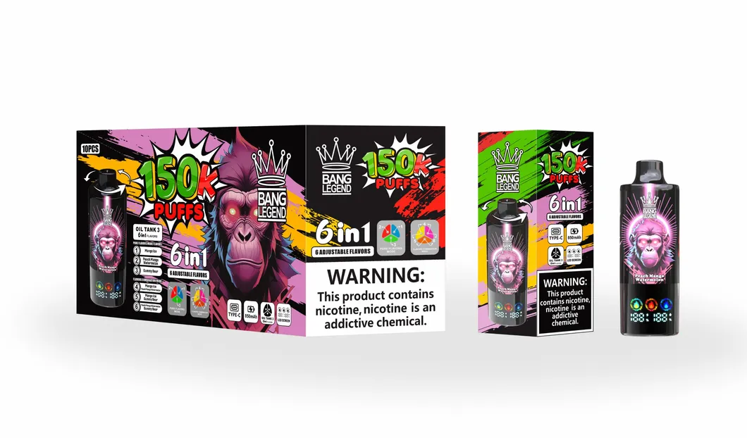 Bang Legend 150K Puffs Disposable Vape 14