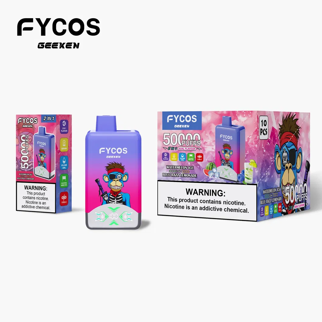 Fycosin Sweet E Puff Dual Flavor Options