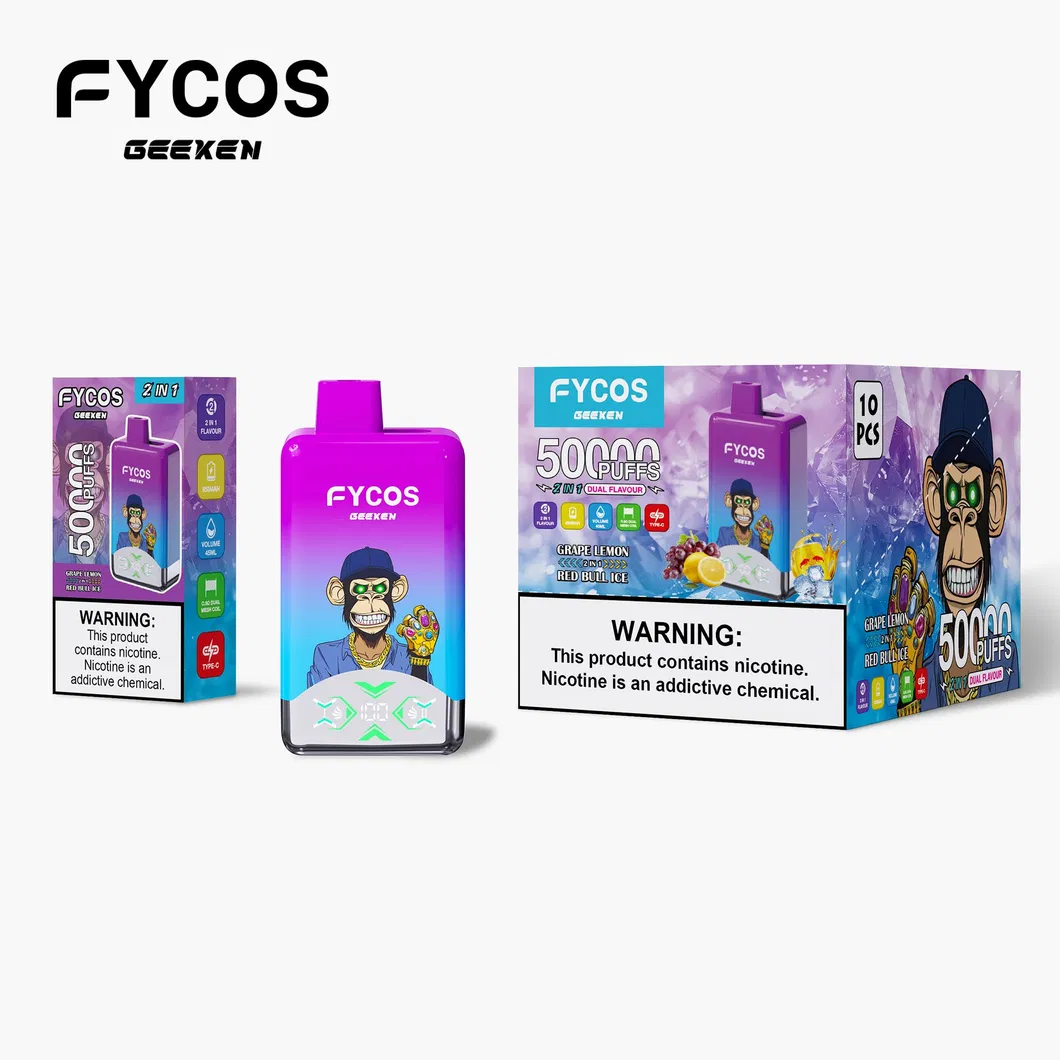Fycosin Crystal Vape Packaging Options
