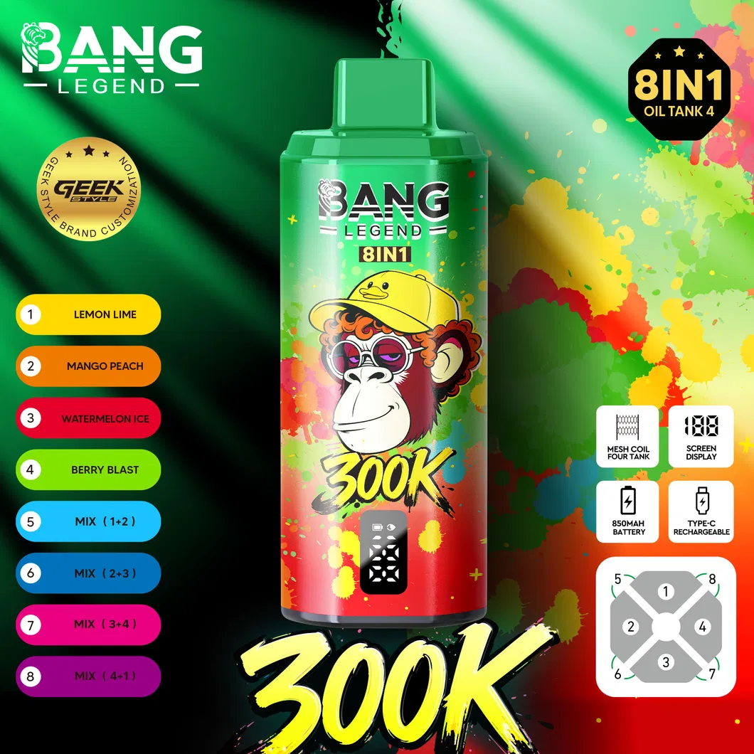 Bang Legend 300K Vape Close up