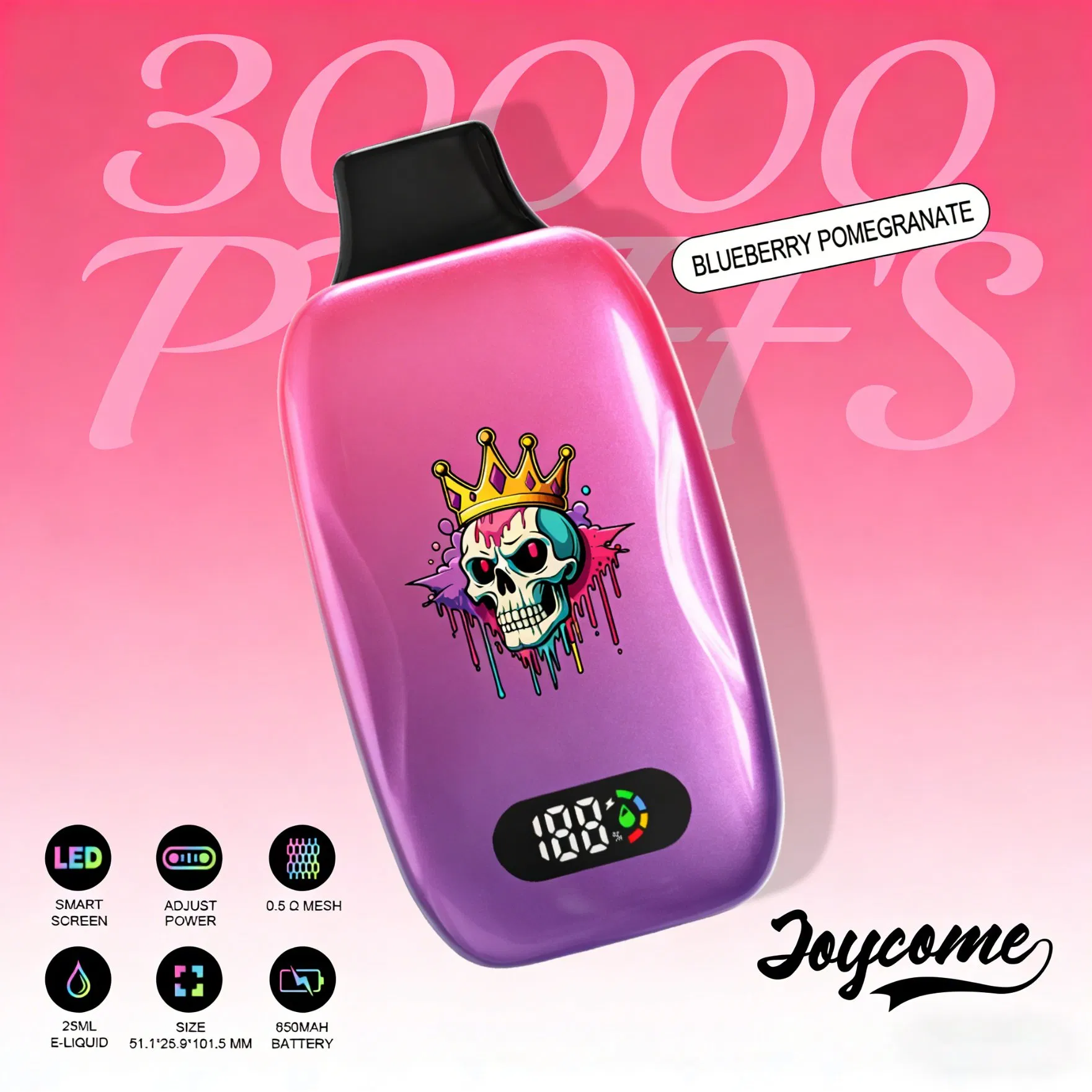 Price Puff 30000 Puffs Disposable Vape, Wholesale Vaper Pen with Smart LED Screen, Long-Lasting Puff Count Vape Pen Bottle Vape Car Vape
