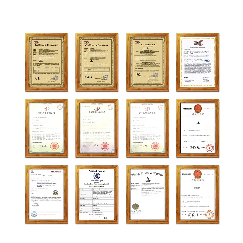 FDA CE ROHS FCC PSE Certifications
