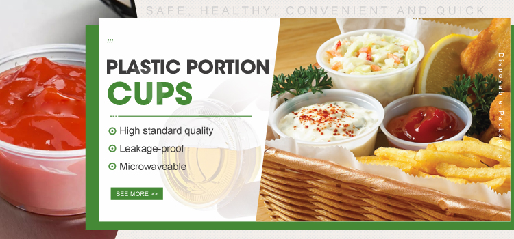 Stacked Portion Cups