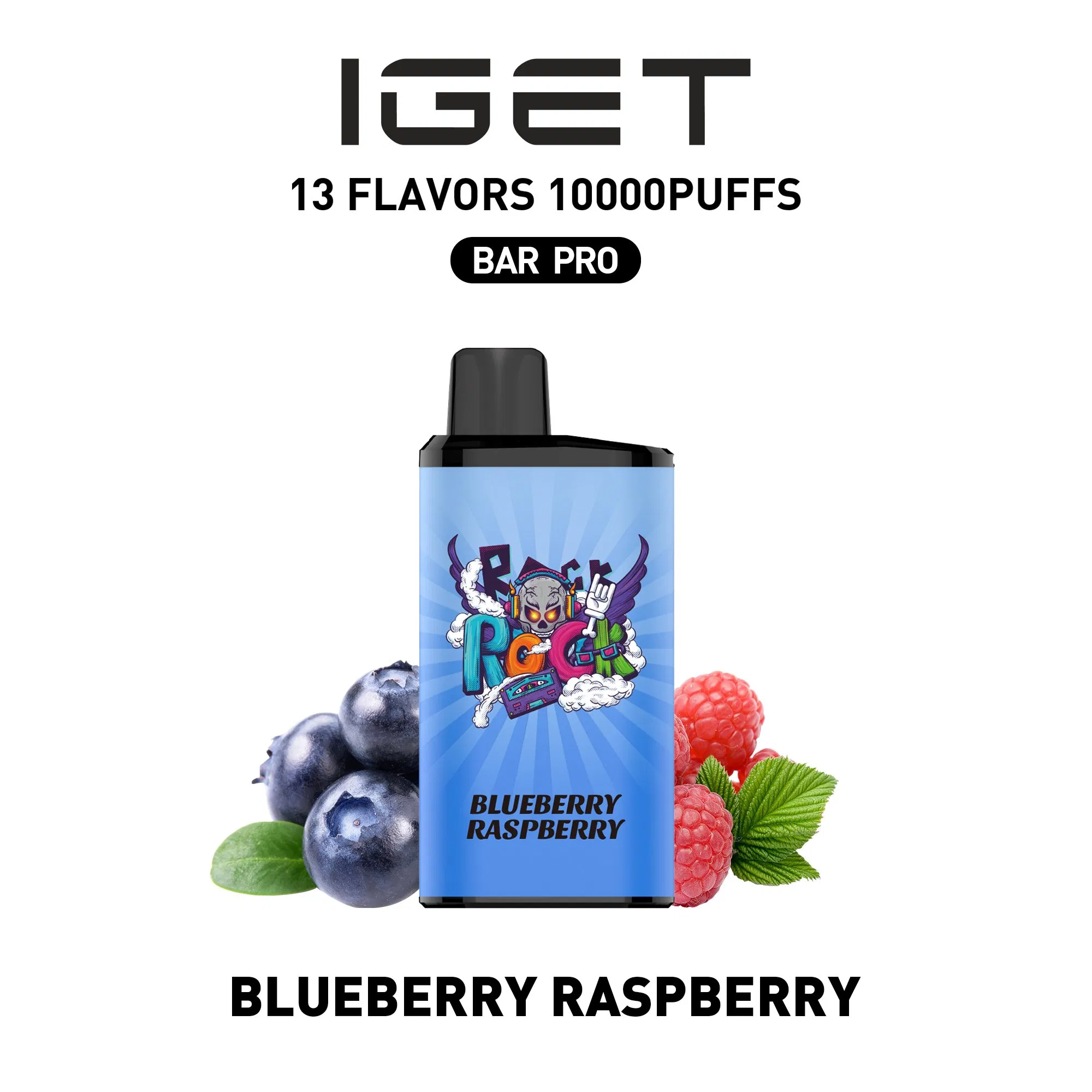 Free Sample Electronic Cigarette Big Puffs 5% Nicotine Iget Bar PRO Original Box Wholesale 10000 Puffs Disposable Vape Pen EU Germany Warehouse