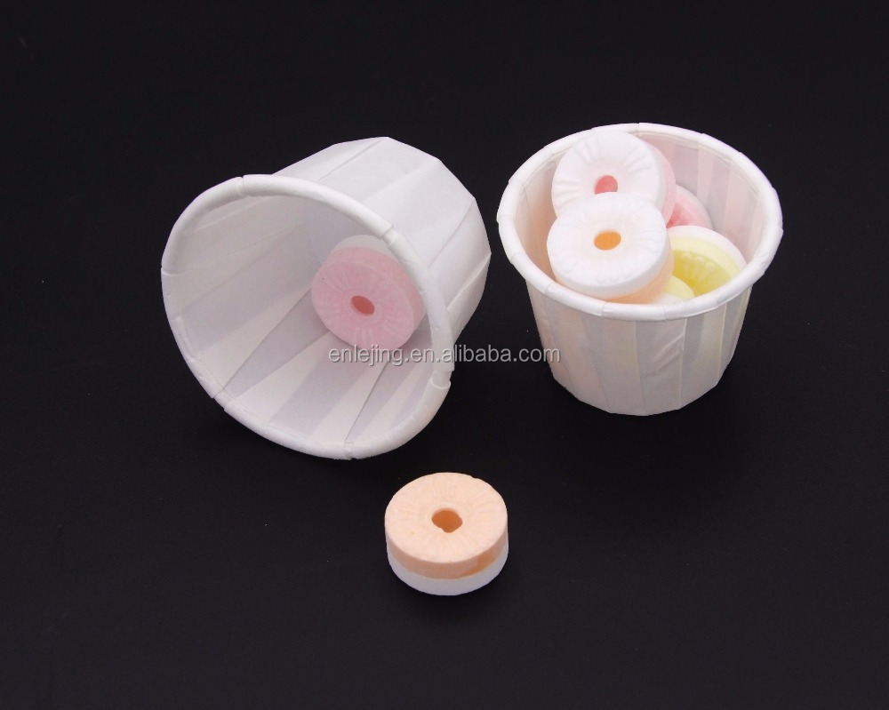 High quality 2 oz Paper souffle cps/portion cups, white 5000/Case for Food