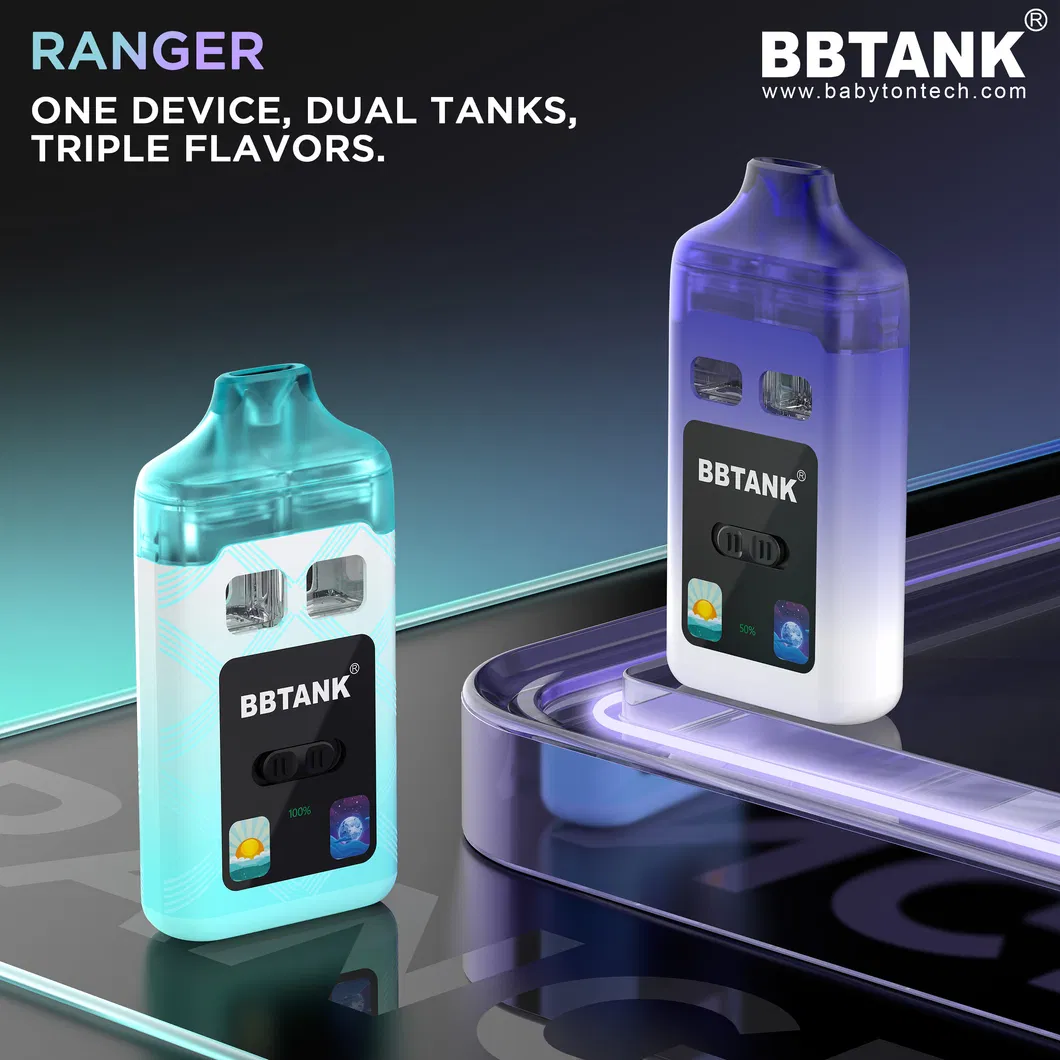 Dual Chamber Disposable Vape Pen Ranger 2ml+2ml
