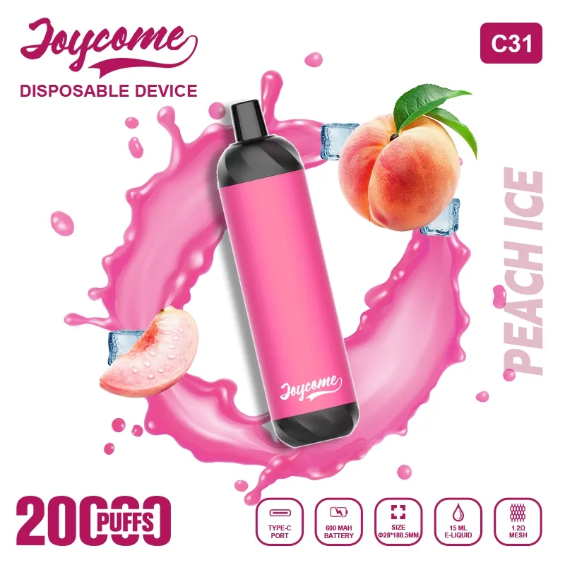 Boasting up to 20K Puff Counts, Joycome C31 Adopts Mesh Coil to Bring Every Vaper Stable and Smooth Electronic Vape Flavor All Day Long.