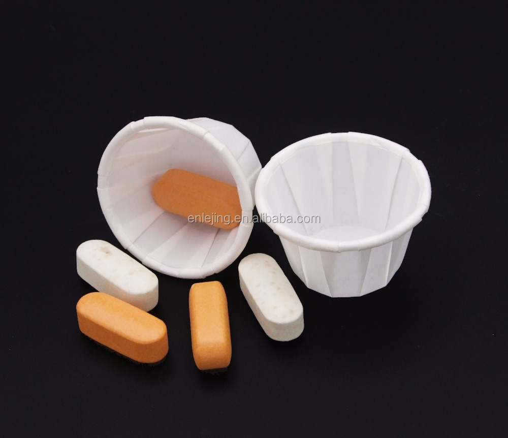 High quality 2 oz Paper souffle cps/portion cups, white 5000/Case for Food