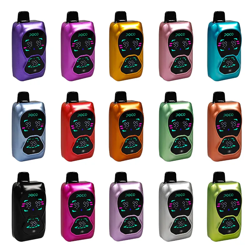 Vaper 2 in 1 Flavors 2025 Wholesale Best Poco Vape Warehouse Germany Dual Flavors Mesh Coils Poco dB26000 Puffs Disposable Vape 26000 Puffs Vaper