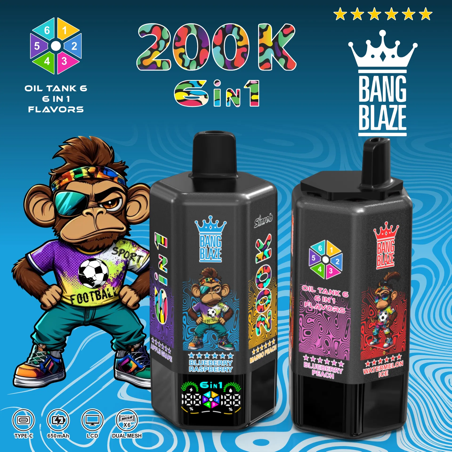 Bang Blaze 200K Detail 2