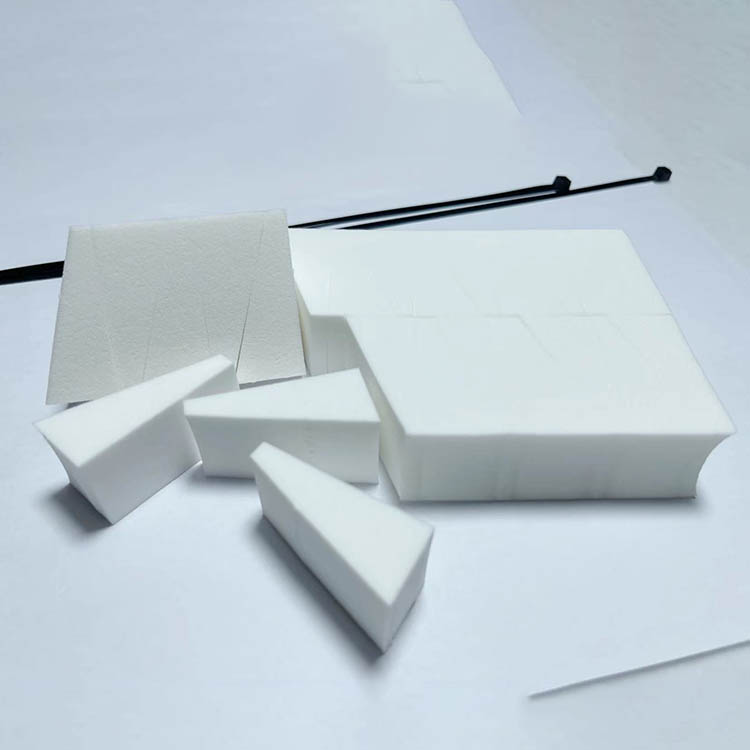 Small Triangle Non-latex T-shaped Beveled Diamond-shaped Makeup White Makeup Puff Disposable Sponge Puff