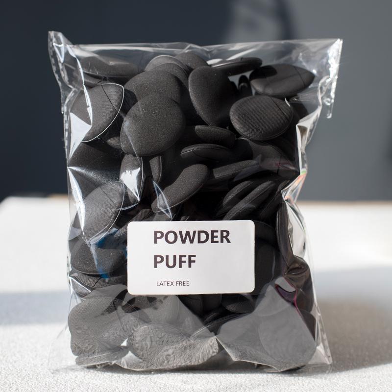 15/30/60/100 Pcs Water-Activated Wet and Dry Dual-Use Makeup Tool Mini Drop Shape Finger Soft Hydrophilic Non-Latex Powder Puff