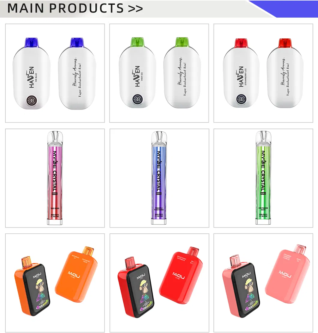 Main Products Range