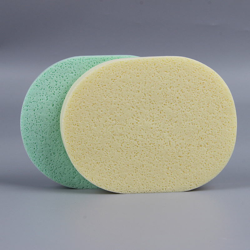 Haokey Factory Direct PVA Sponge Tear-Resistant Washable Disposable Baby Face Washing Puff with Deep Cleaning
