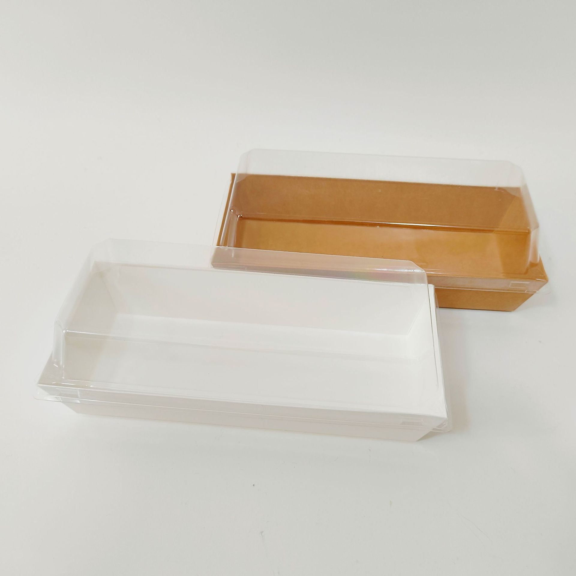 Disposable Baking Sandwich Packaging Box for Bread Sushi Meat Floss Scallop Snow Pastry Towel Roll Puff Pastry Cake Roll Foods