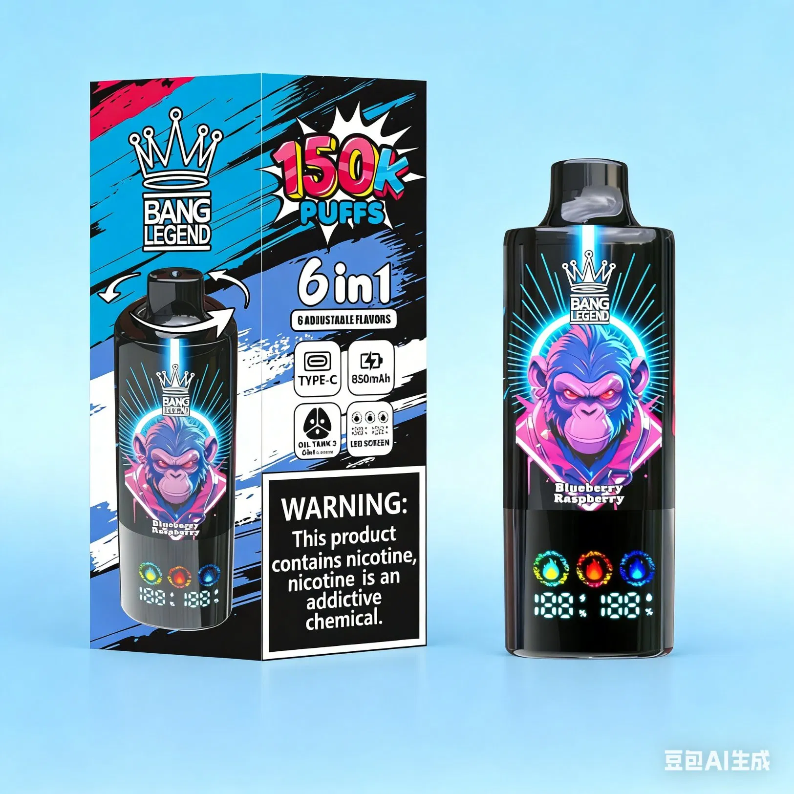 Wholesale Custom 2%/5% Nicotine Free Shisha Hookah 150K 300000/400000 Puff Pod Electronic Cigarette Empty Refill Best Rechargeable Disposable Vape