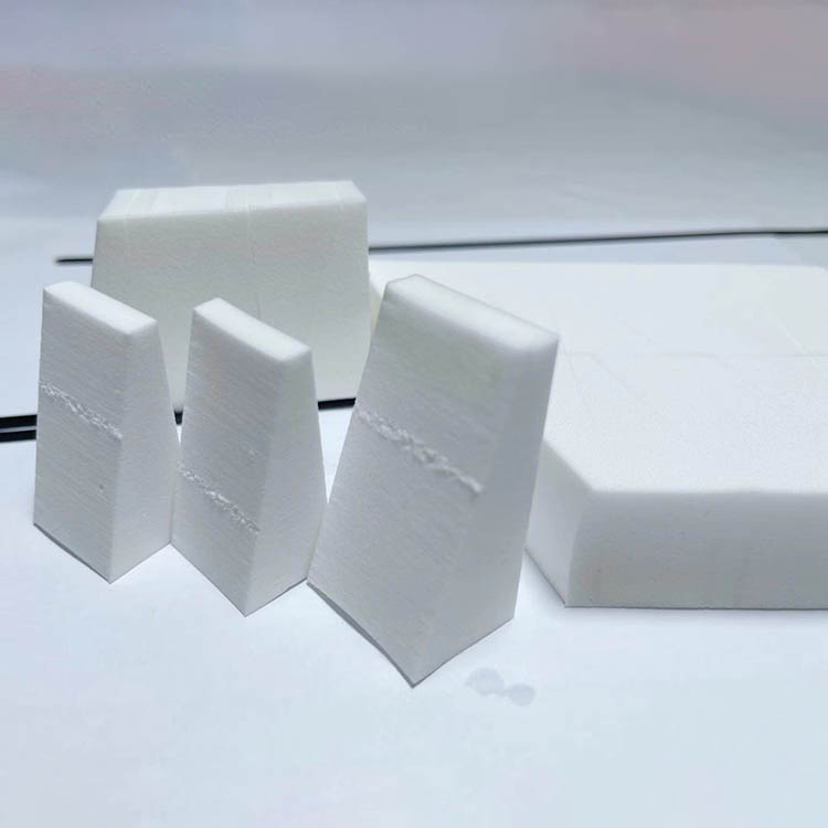 Small Triangle Non-latex T-shaped Beveled Diamond-shaped Makeup White Makeup Puff Disposable Sponge Puff