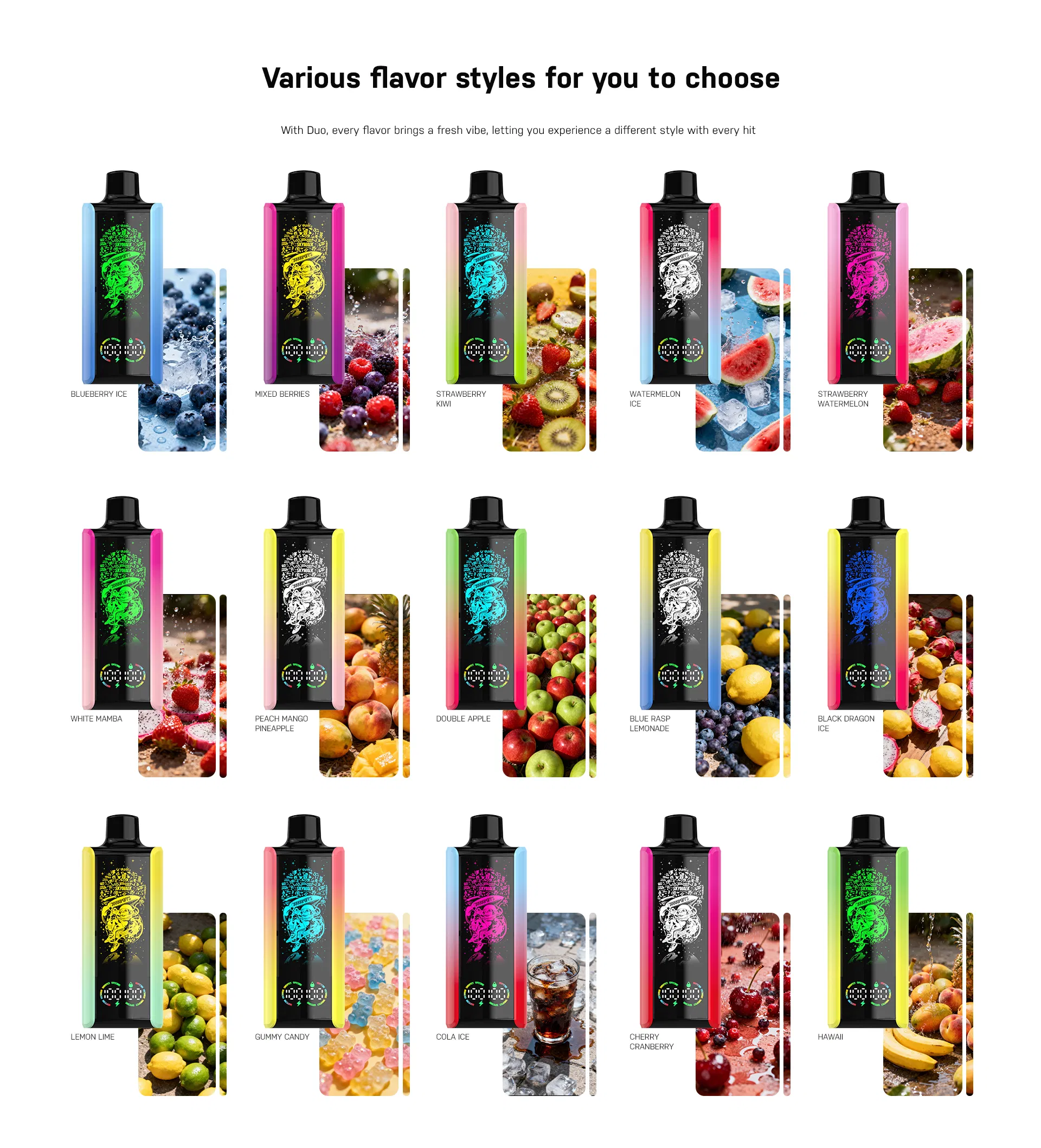 Vapen Skywalk 30K Puffs Pure Taste Long-Lasting Vape