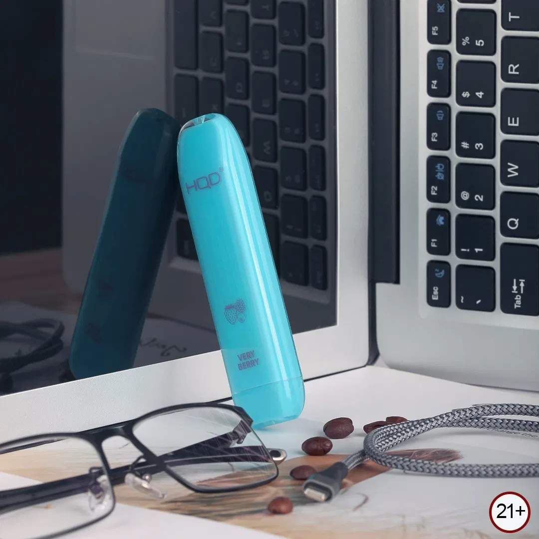 2024 Disposable Vape Wholesale Hqd Wave Tpd Certificate Nicotine Salt 0%2%5% Custom Logo Free Design Wholesale China Disposable Pod System 600 Puffs Hqd Vape