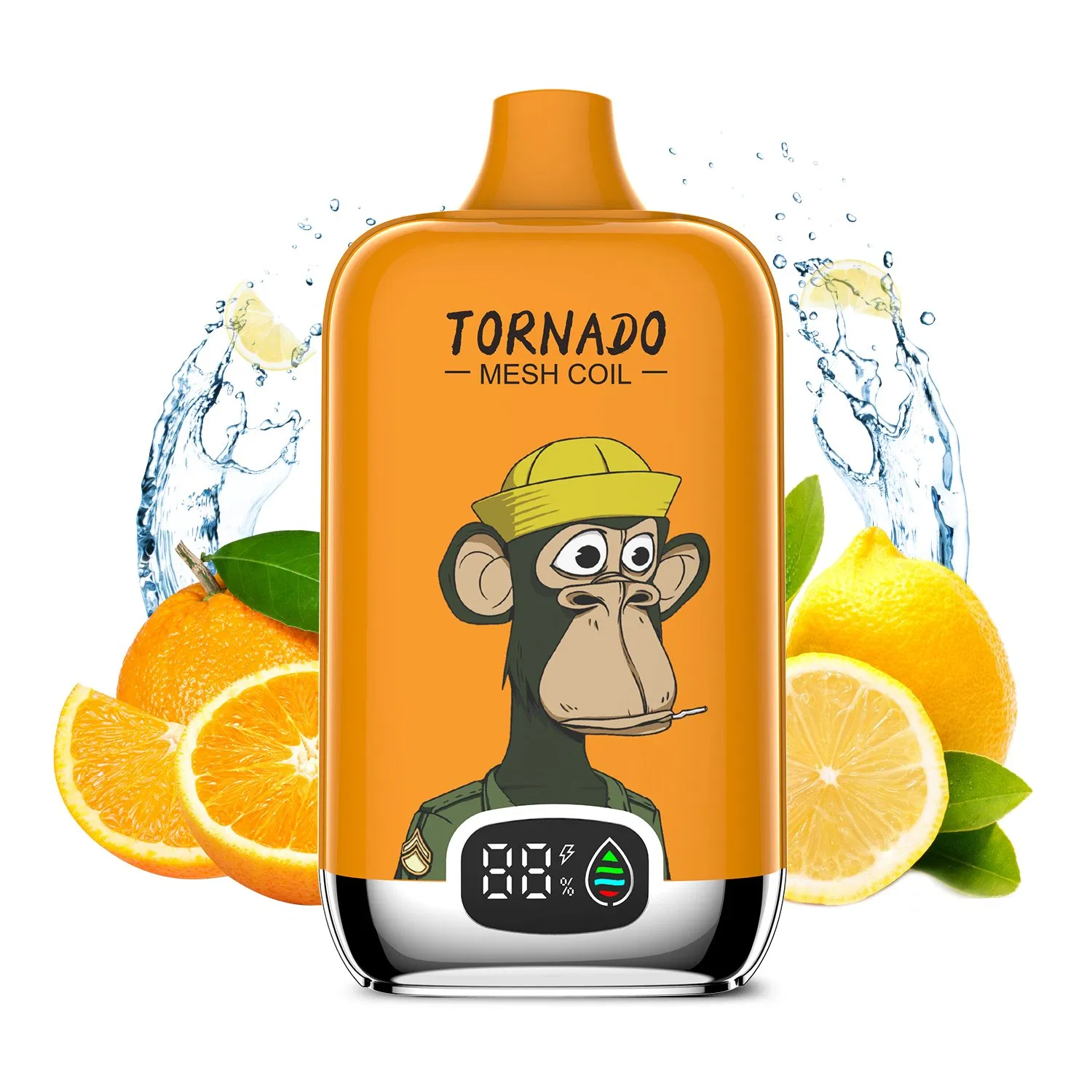 EU Warehouse Vaper Wholesale Rahdm Tornado 12K/15K 12000 15000 Puff Vaping Digital Disposable Vape Vapor Liquid 20ml with Reliable Mesh Coil 850mAh Vape Pen