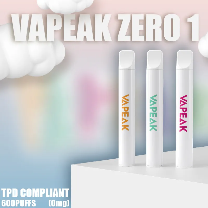 Custom 0mg Nicotine Free E-Cigarette Vape Pen Display 1