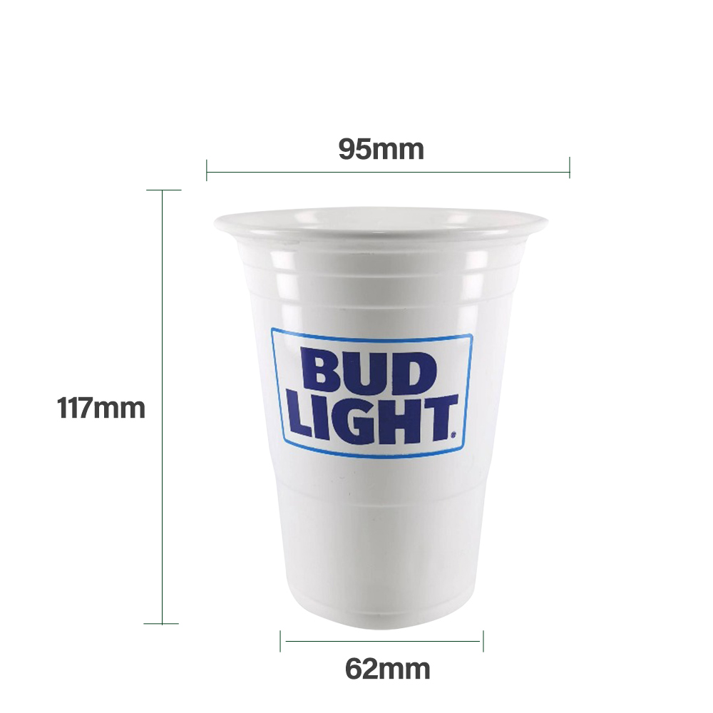 High Quality Dora Disposable PP Plastic Party Cups with Custom Logo 100 Count Modern Style Multi-Color for Beers and Sodas