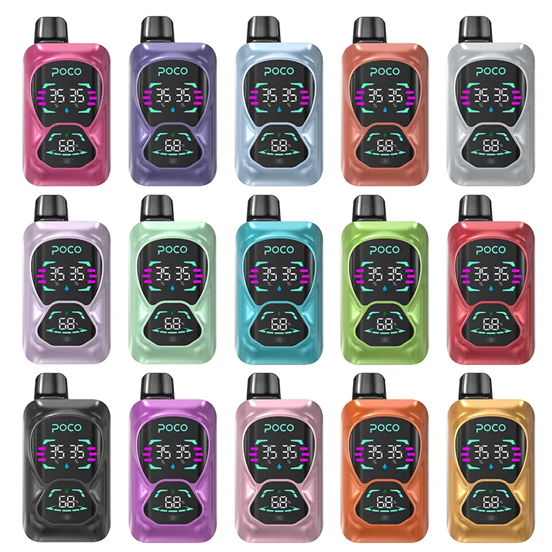 Vaper 2 in 1 Flavors 2025 Wholesale Best Poco Vape Warehouse Germany Dual Flavors Mesh Coils Poco dB26000 Puffs Disposable Vape 26000 Puffs Vaper