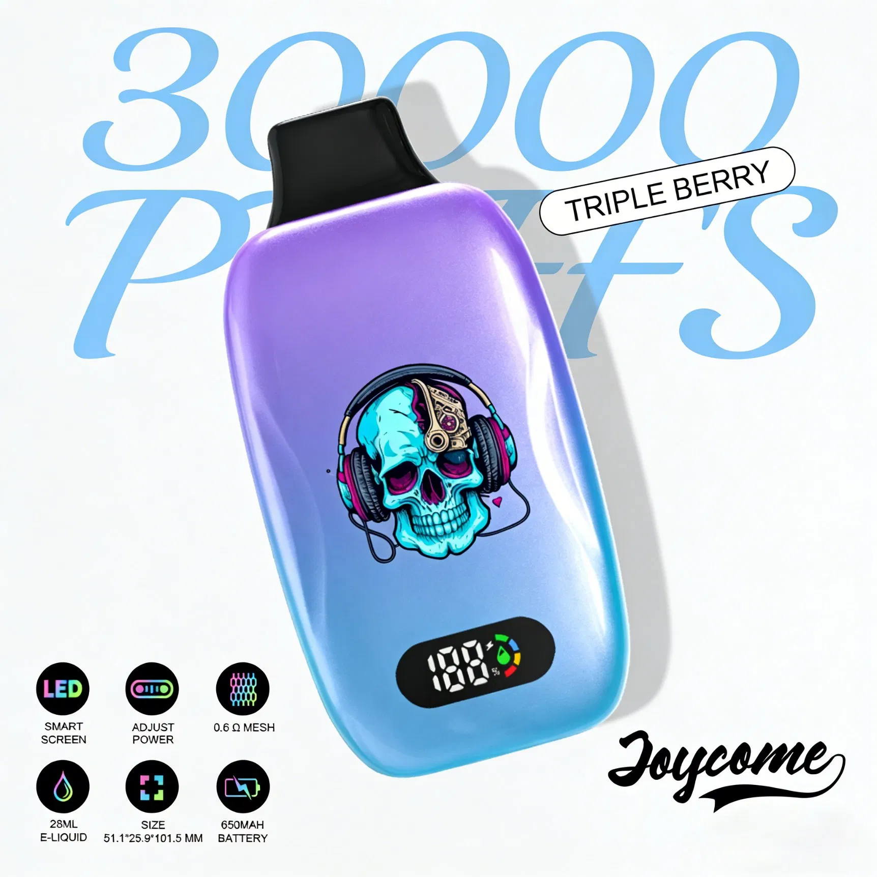 Price Puff 30000 Puffs Disposable Vape, Wholesale Vaper Pen with Smart LED Screen, Long-Lasting Puff Count Vape Pen Bottle Vape Car Vape