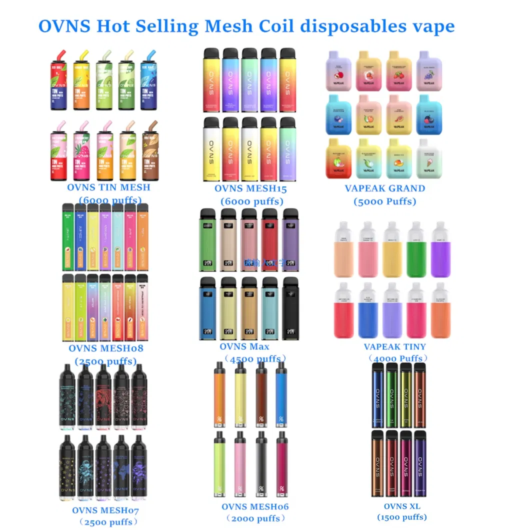 Custom 0mg Nicotine Free E-Cigarette Vape Pen Packaging