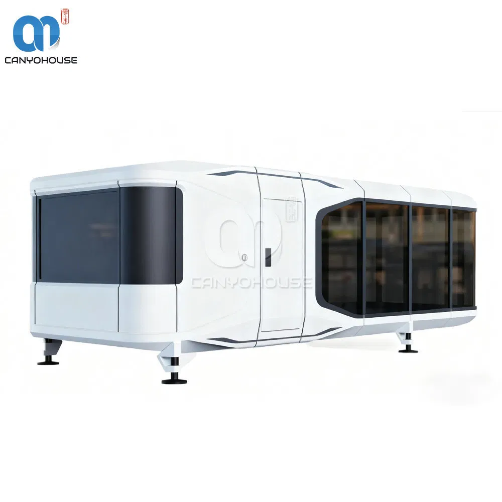 Casa Modular Luxuosa de Estrutura de Aço para Alta Utilização de Espaço em Áreas Residenciais de Migrantes