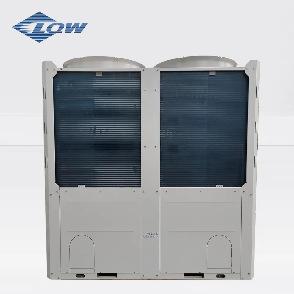 Bomba de Calor de Fonte de Ar com Unidade de Recuperação de Calor Chiller Modular Inversor Comercial Resfriado a Ar Centro de Inspeção de Qualidade