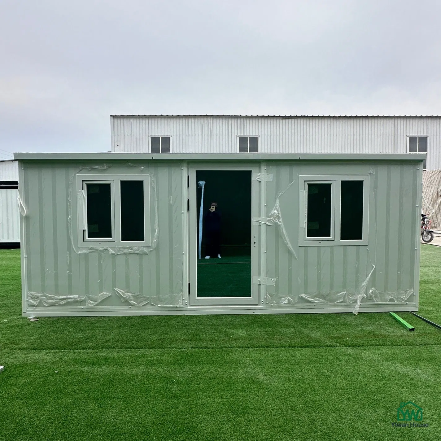 Pronto para Viver 40FT 30FT 20FT Casas Contêineres Flat de Avó Painel Sanduíche Expandável Vila Prefabricada de Contêiner Casa para Escritório no Quintal