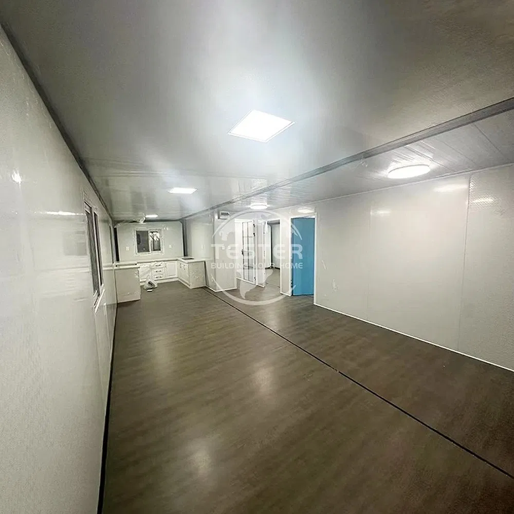 Casa Contêiner Móvel Ecológica Modular Personalizada 30FT para Projetos de Ambiente Urbano