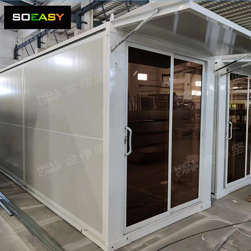 Casa Expandável de Luxo Prefabricada Preço de Container Móvel Escritório Modular de Madeira Tiny Casa Prefabricada Expandável para Venda