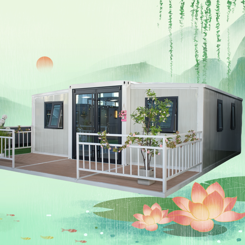 Casa Modular Inovadora com Estrutura de Aço Robusta para Moradia