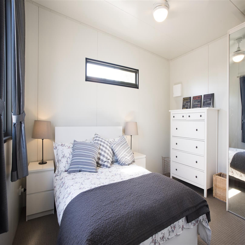 Casa Módulo Pré-fabricada Portátil Móvel Moderna de Madeira para Quarto 2 Contêiner Tiny Prefab