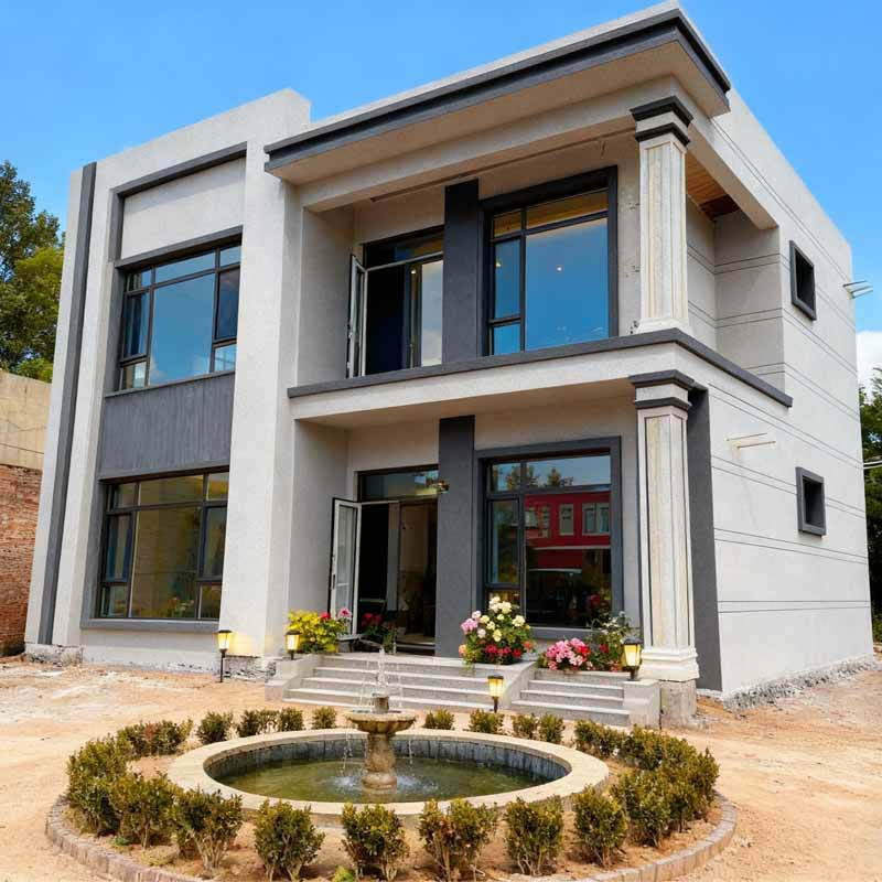 Construção Modular Casa Modular Estrutura de Aço