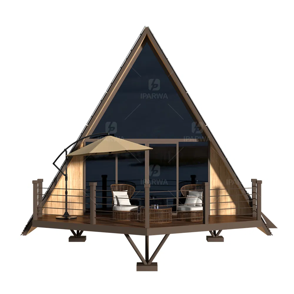 Casa Solar Triangular de Contêiner Móvel Pré-fabricado