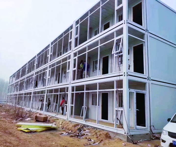 Casa Container de Montagem Recente, Casa Tiny Prefabricada, Casa Modular de Instalação Rápida, Casa Portátil Prefab, Cabana Prefabricada