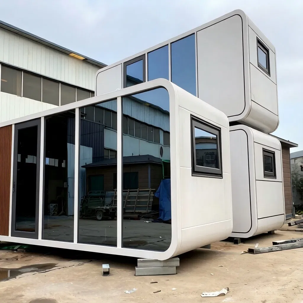 Produto de Alto Padrão Resort Aldeias de Férias Novo Produto Super Luxuoso Casa Contêiner com uma Vista Mais Ampla Casa Cápsula