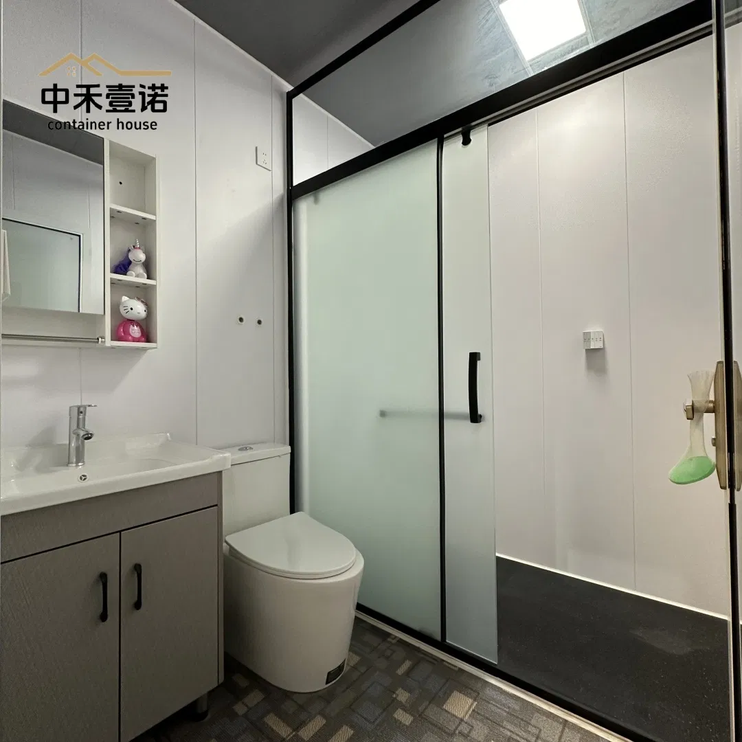 Casa Modular Contêiner Personalizada de Aço para Construção de Acampamento em Alta Venda
