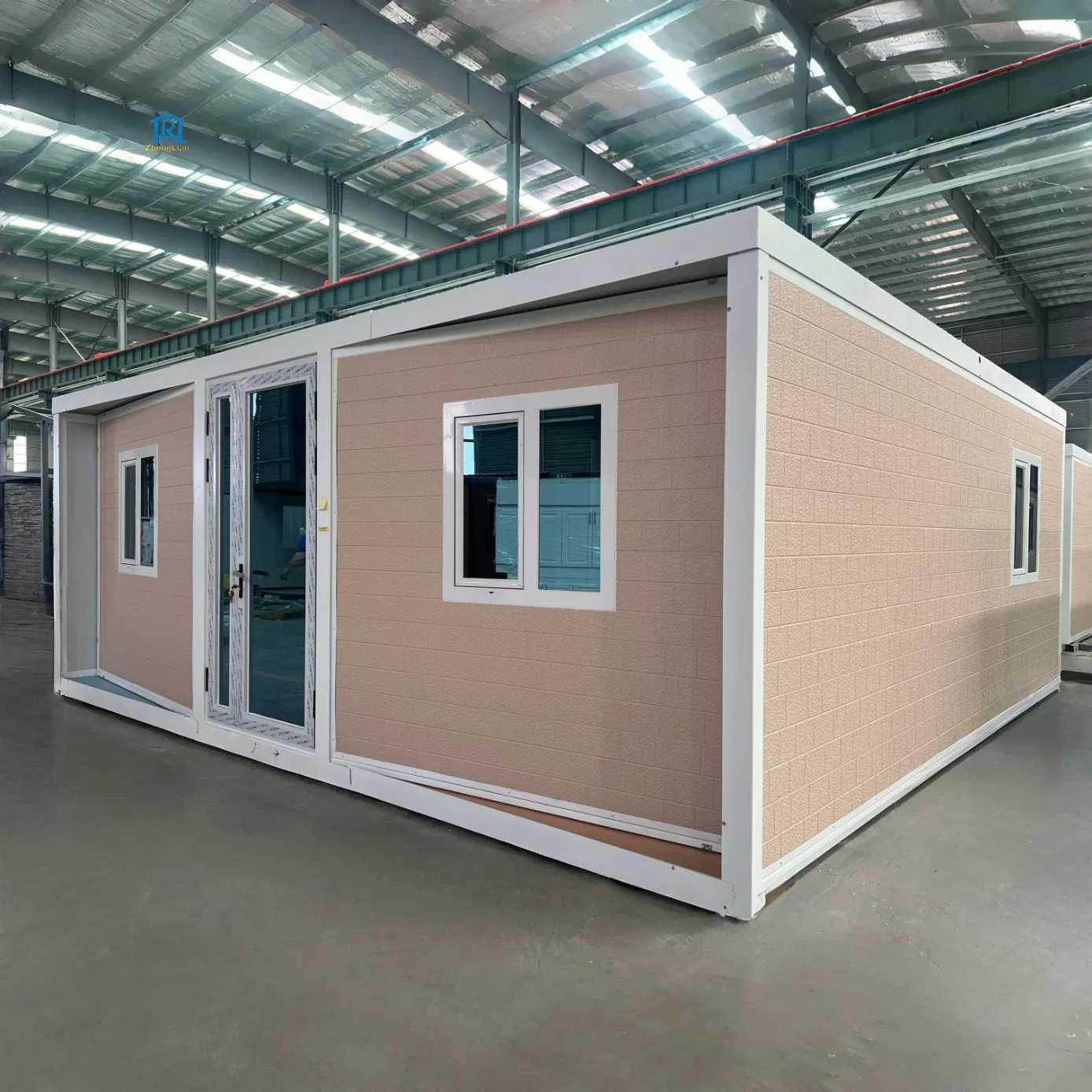 Casa Modular Prefabricada Eficiente em Energia, Casa Contêiner Isolada, Casa Portátil para o Inverno