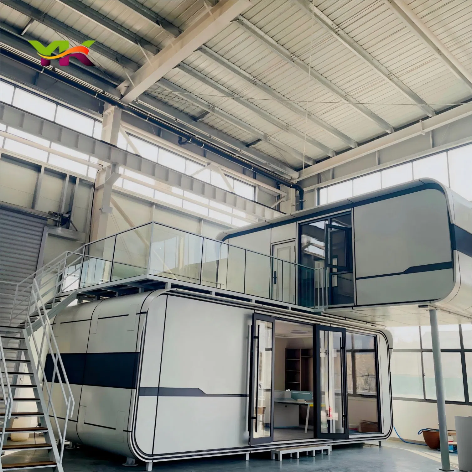 Casa Modular Prefabricada de Luxo Moderna Preço Instalação Rápida Casa Prefabricada Móvel 40FT Preço da Cabana Prefabricada Inteligente