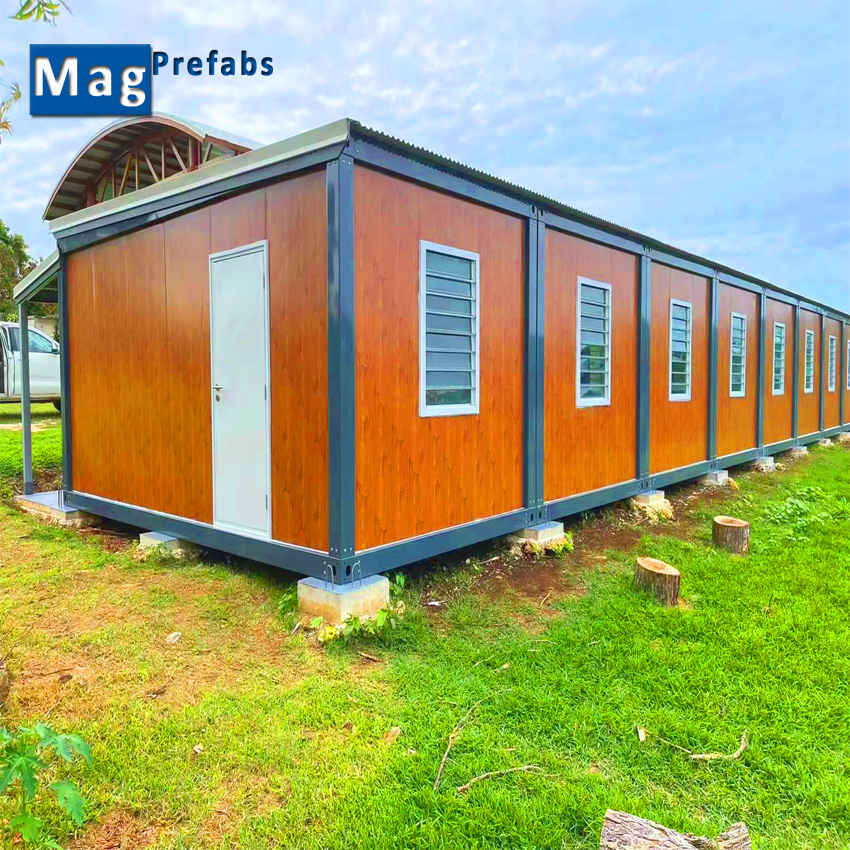 Casa Modular de Contêineres de Múltiplos Andares Resistente a Terremotos e Portátil