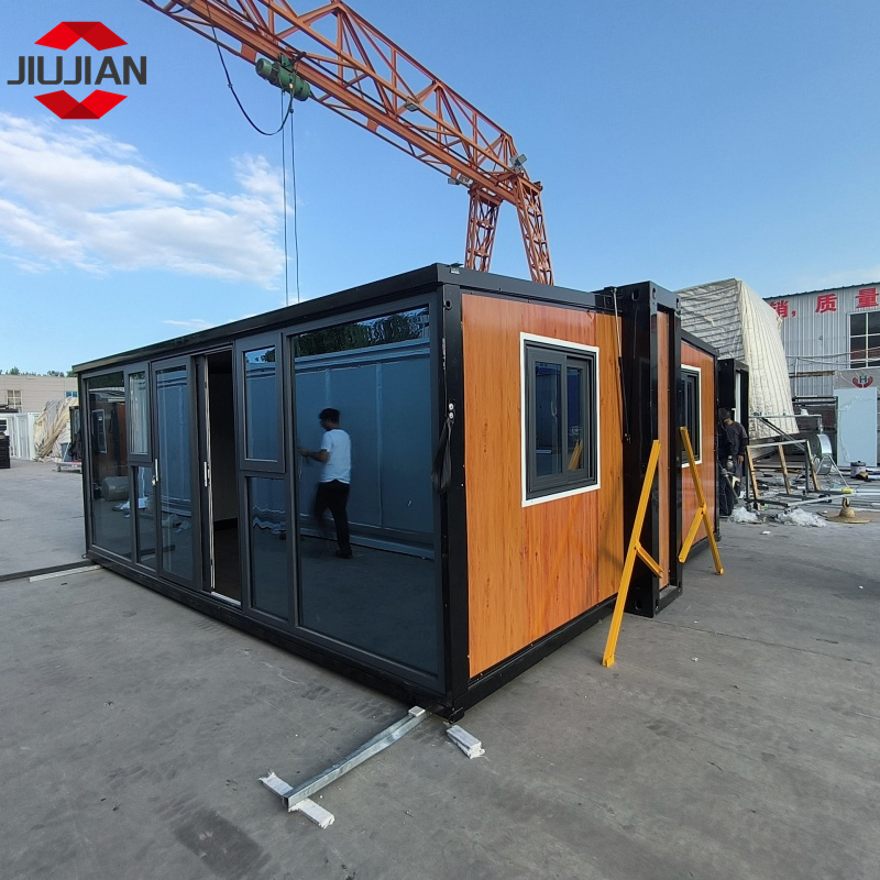 20FT Casa Contêiner Modular de Madeira Expandível para Moradia